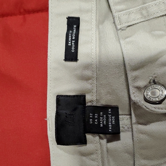 H&m white jeans,size 32 - Picture 3 of 6
